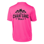 Chain Gang Dri-Fit Tee - Neon Pink - Chain Gang Discs