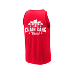 Chain Gang Dri-Fit Tank - Red - Chain Gang Discs
